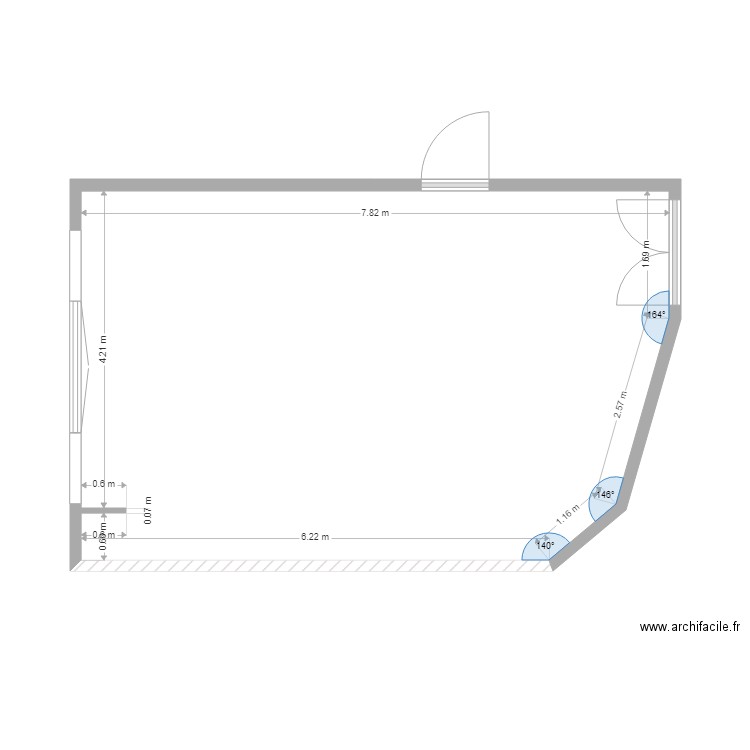Salon Les Flots Papillons Blancs. Plan de 0 pièce et 0 m2