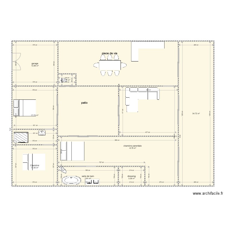 sam. Plan de 0 pièce et 0 m2