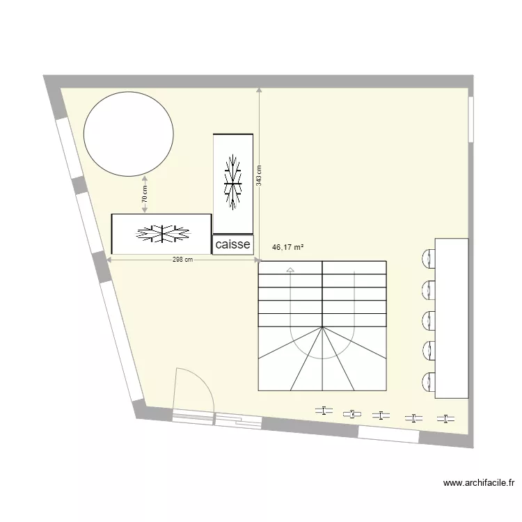 sanseigne. Plan de 