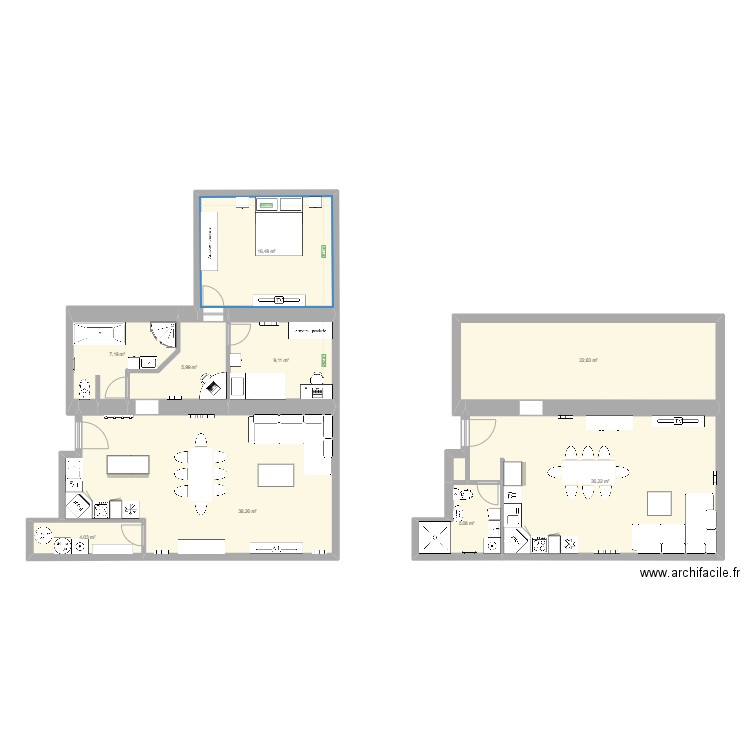 23 StA - 1er. Plan de 0 pièce et 0 m2