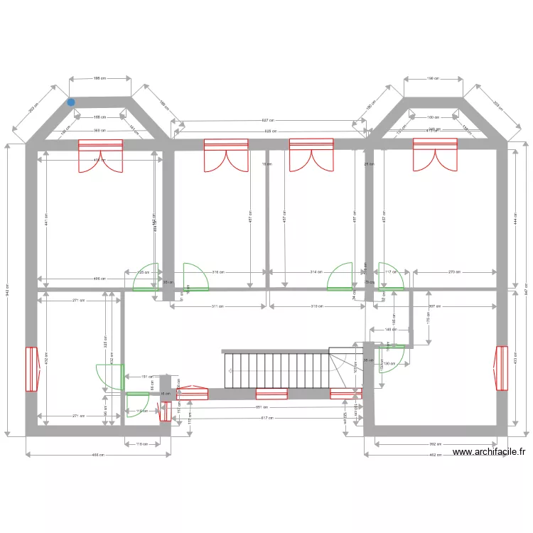 1er ETAGE PROJET . Plan de 