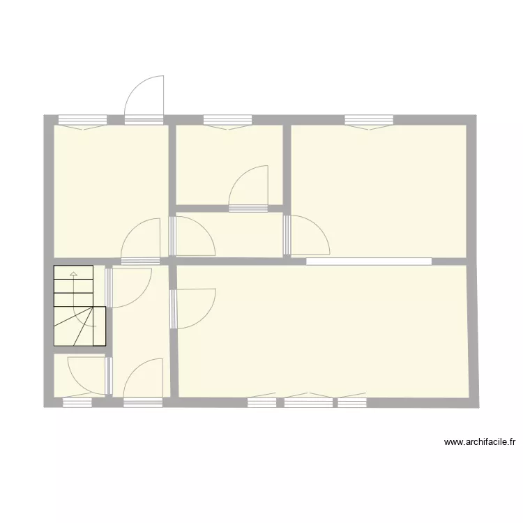 LEBORGNE. Plan de 