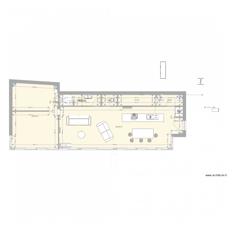 LOUISIERE VERANDA 2. Plan de 0 pièce et 0 m2