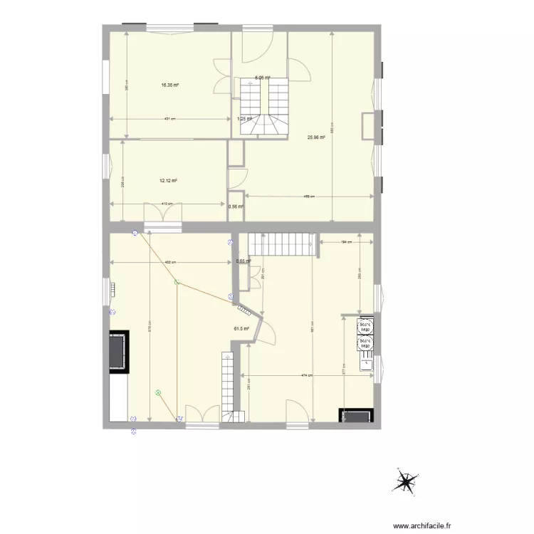 villa lea lavagne 1. Plan de 