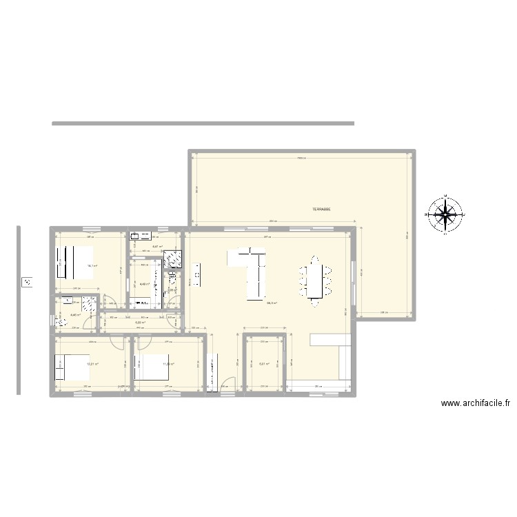 pedinielli 22. Plan de 0 pièce et 0 m2