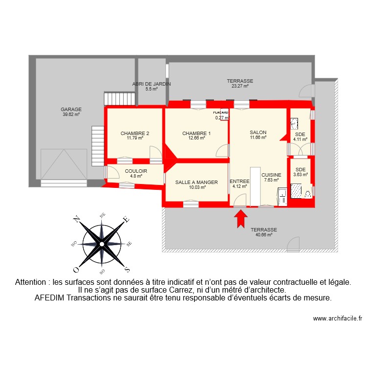 BI 5168 . Plan de 0 pièce et 0 m2