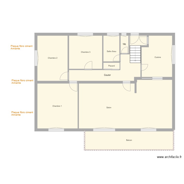 Croquis BRICKER. Plan de 0 pièce et 0 m2