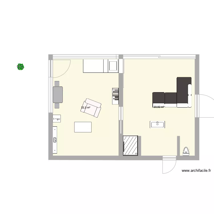 BUREAU sev V4. Plan de 