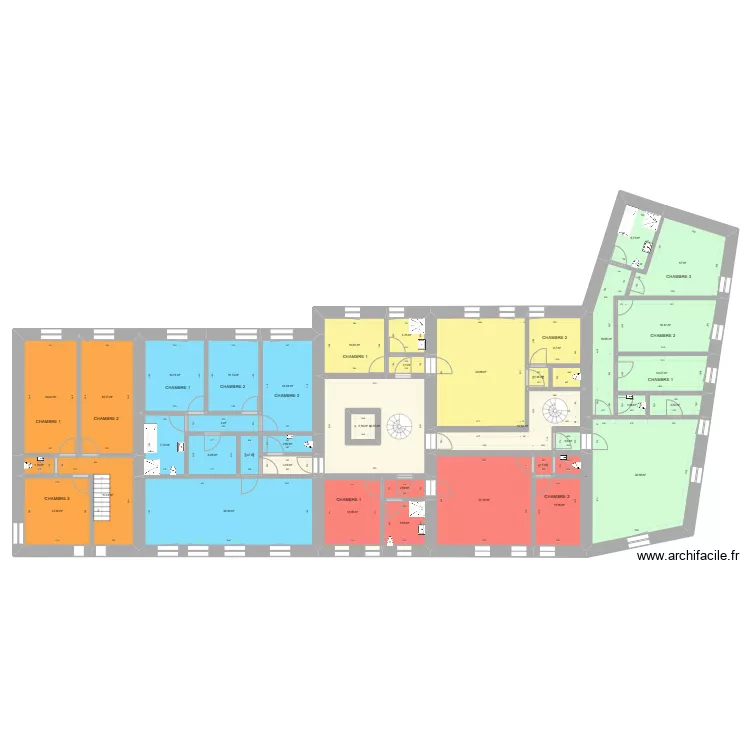 Mussy la ville niveau 2 version1. Plan de Mussy la ville niveau 2 version1. Plan de