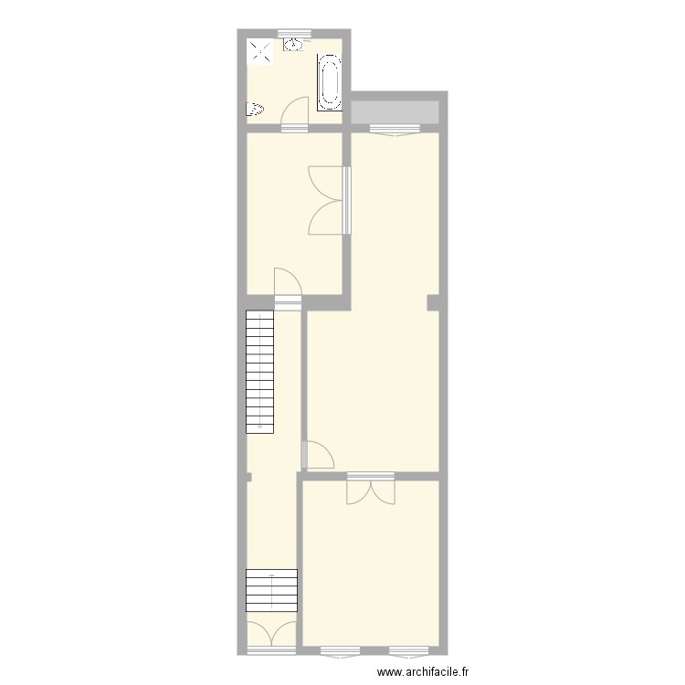 Tabellion Bel étage brut. Plan de 0 pièce et 0 m2