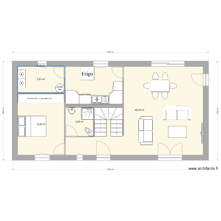 stanisclustan rdc. Plan de 0 pièce et 0 m2