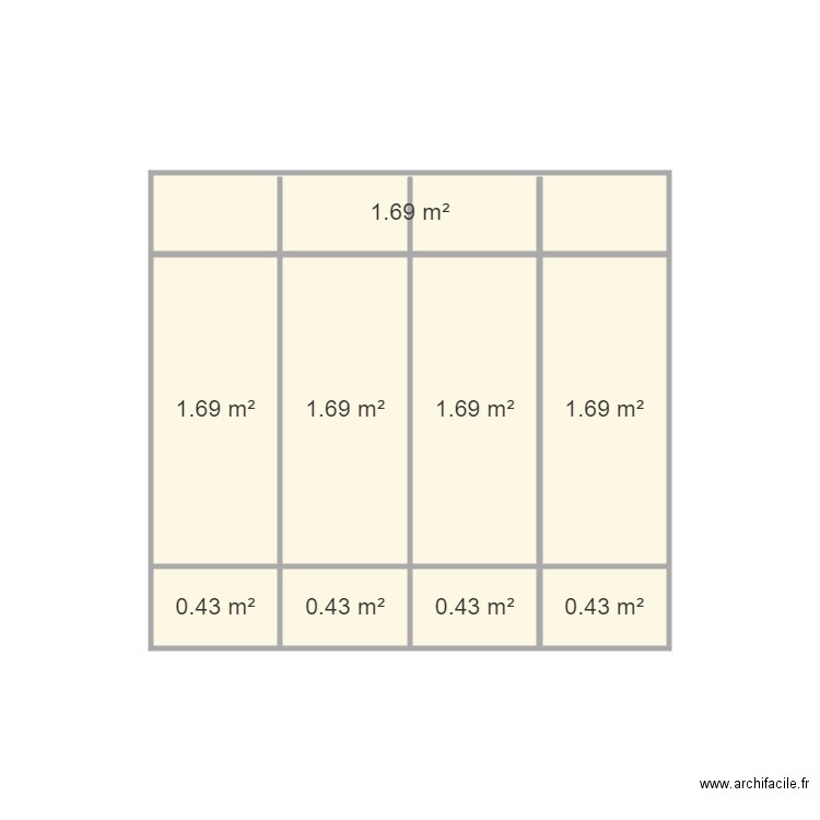 porte. Plan de 0 pièce et 0 m2