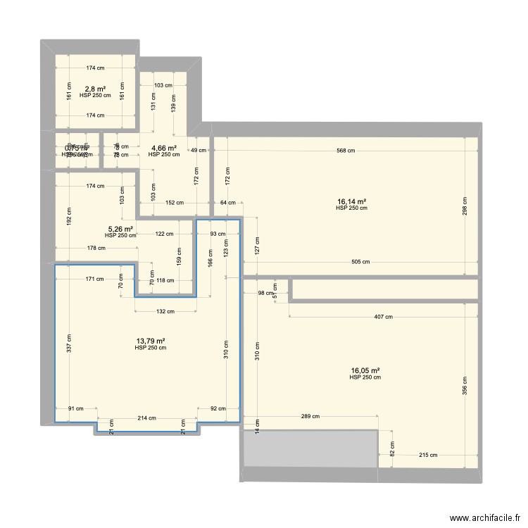 Appartement R+2 2. Plan de 0 pièce et 0 m2