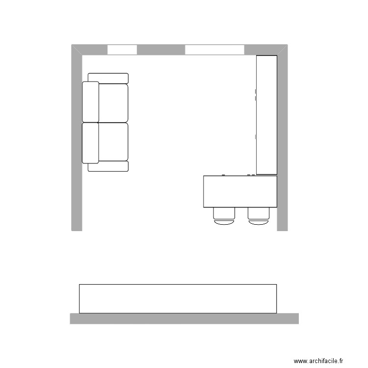 Showroom-2. Plan de 0 pièce et 0 m2