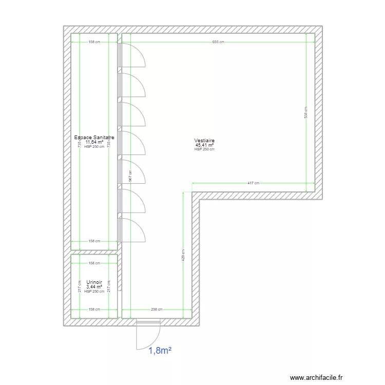 Maison de l'emploi. Plan de 