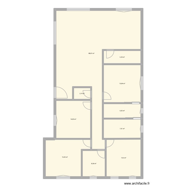 St&eacute;phane. Plan de 0 pièce et 0 m2
