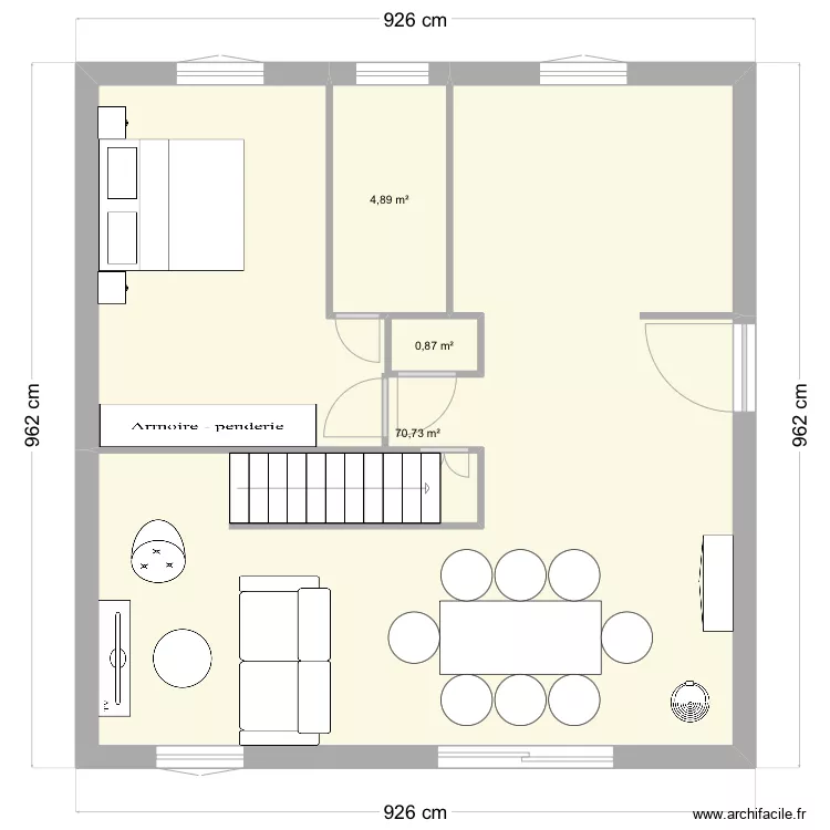 YANN MARDELE. Plan de 
