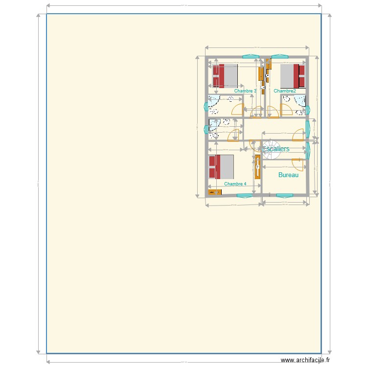 kayiranga etag. Plan de 0 pièce et 0 m2