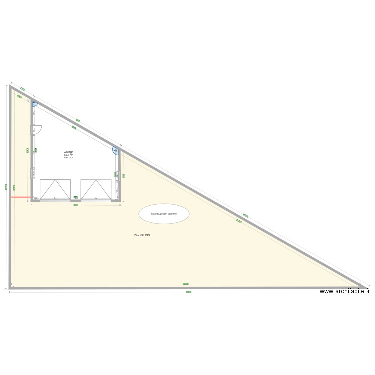 garage 3. Plan de 0 pièce et 0 m2