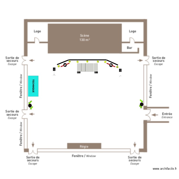 COTY DIVONNE 2019. Plan de 0 pièce et 0 m2