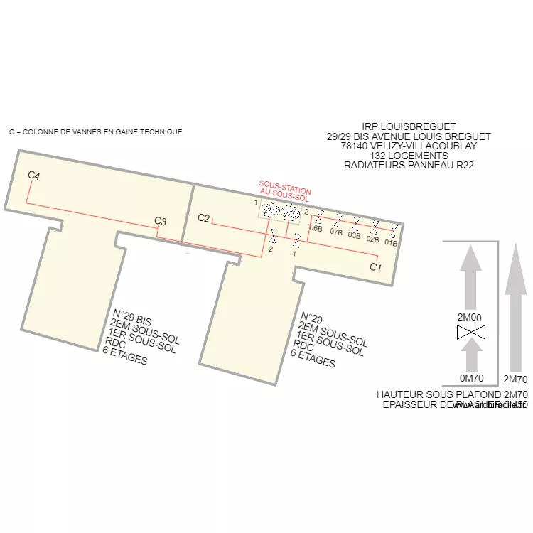 IRP VELIZY-VILLACOUBLAY. Plan de IRP VELIZY-VILLACOUBLAY. Plan de