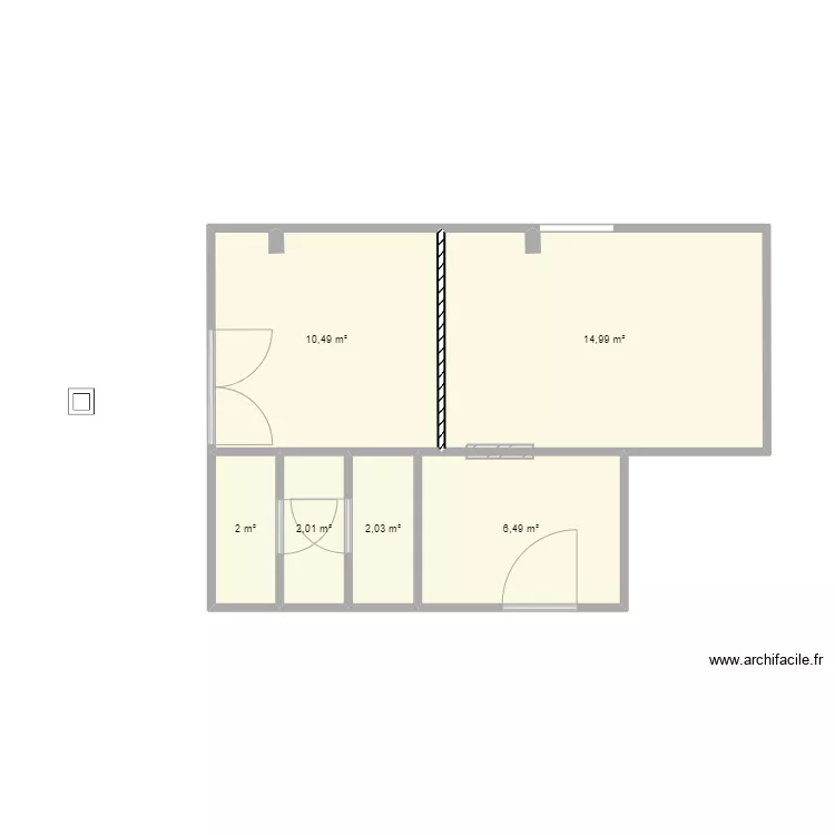Buanderie St.joseph. Plan de 
