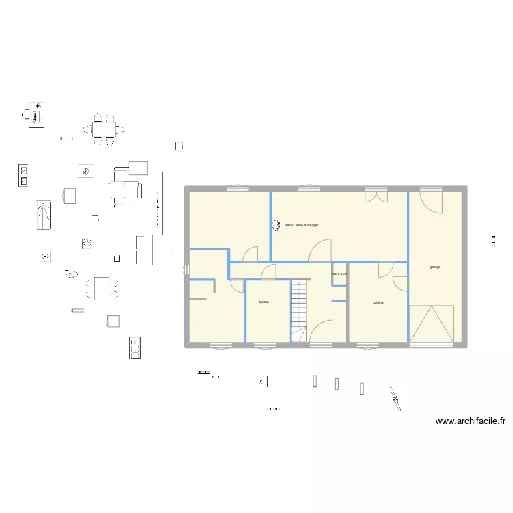 maison modif. Plan de maison modif. Plan de