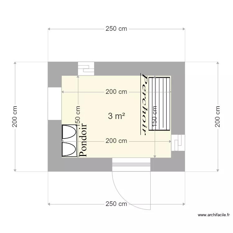 Poullailler. Plan de Poullailler. Plan de