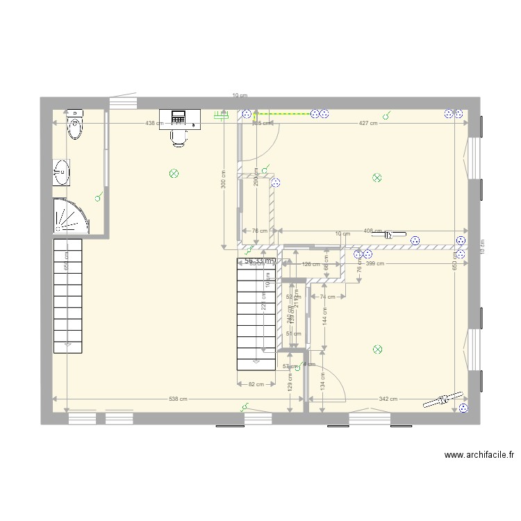 maison auvergne. Plan de 0 pièce et 0 m2