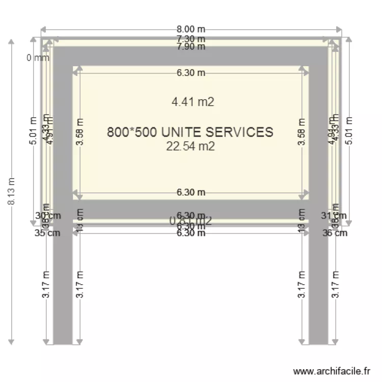 unit&eacute; services 2. Plan de 