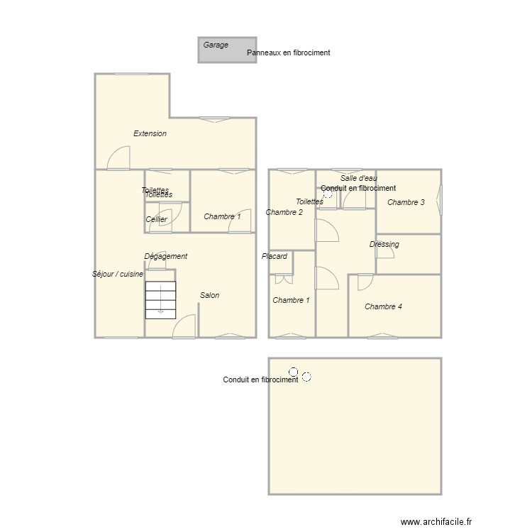 Croquis LLORENS. Plan de 0 pièce et 0 m2