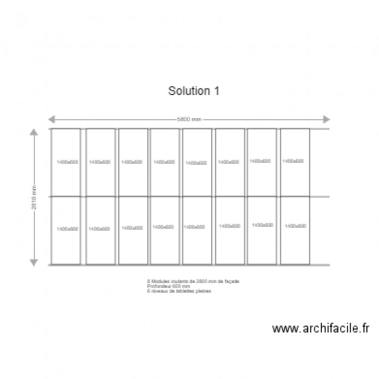 Manudom solution 1. Plan de 0 pièce et 0 m2