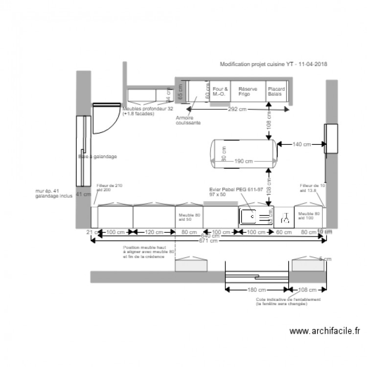 meublesCuisine etude 2. Plan de 0 pièce et 0 m2