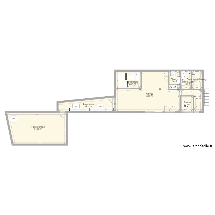 91 CORBEIL ARCHE Projet PMI V2 ArL 170522. Plan de 0 pièce et 0 m2