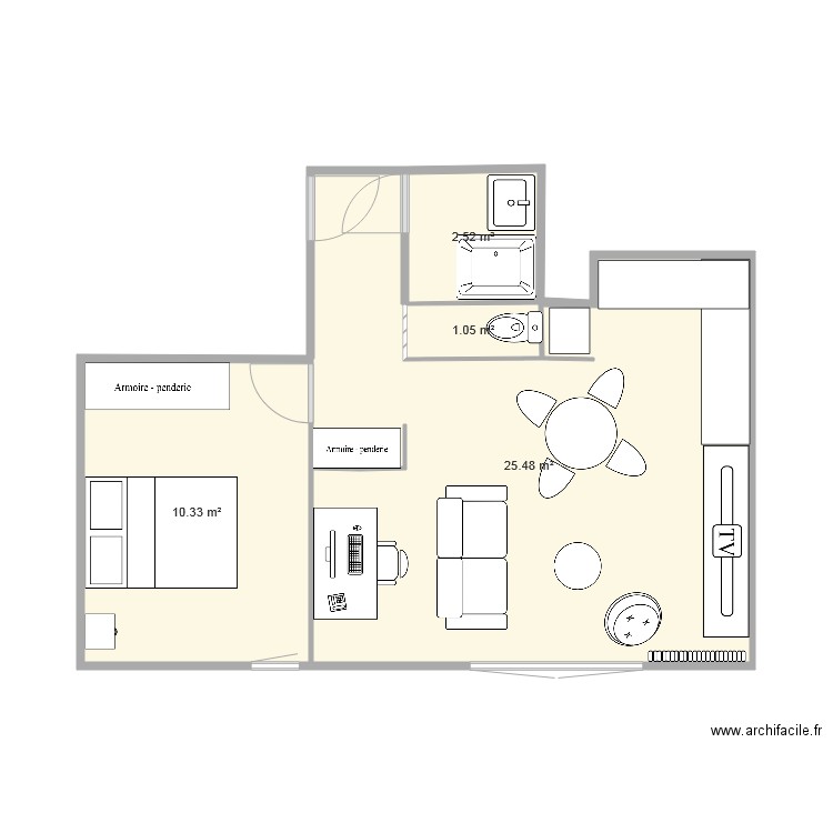 Plan 2. Plan de 0 pièce et 0 m2