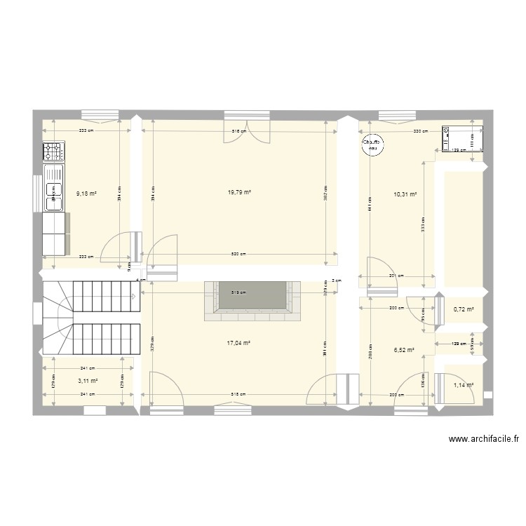Blancs Curés. Plan de 0 pièce et 0 m2
