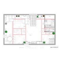 La Maison Loft RDC 2019 bas et haut