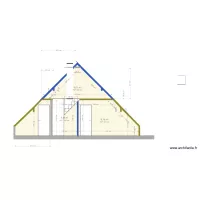 COUPE ETAGE escalier V6
