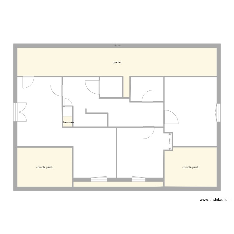  étage. Plan de 0 pièce et 0 m2