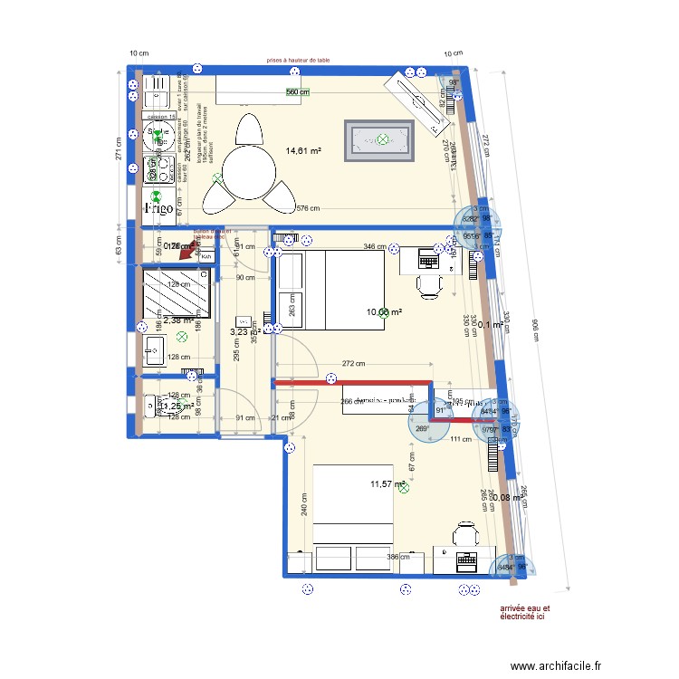 appartement rte Lodève V83. Plan de 0 pièce et 0 m2