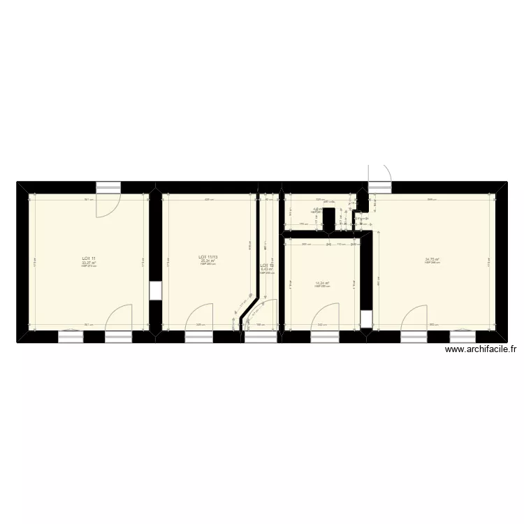 PONTMAIN SS CAD. Plan de 