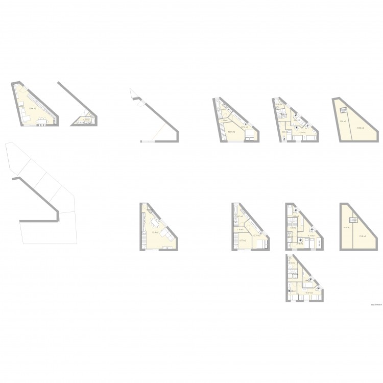 maison. Plan de 0 pièce et 0 m2