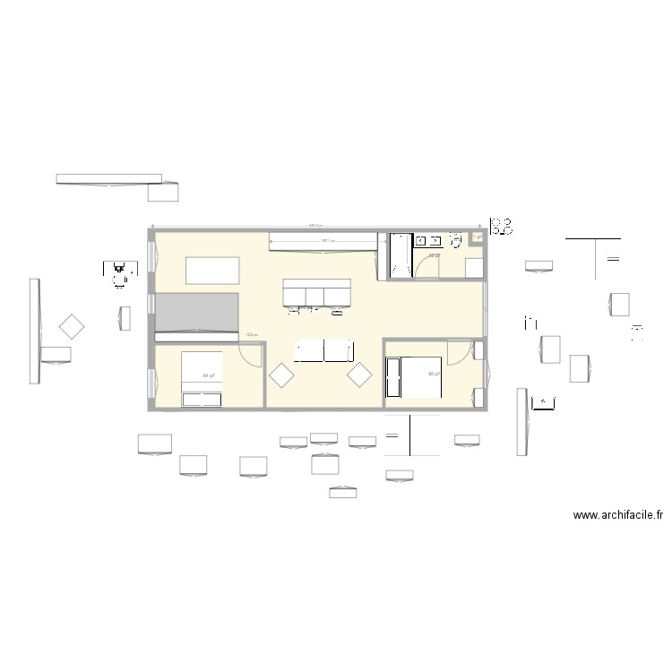 5093 Chambord Option 17 Flip v2. Plan de 0 pièce et 0 m2