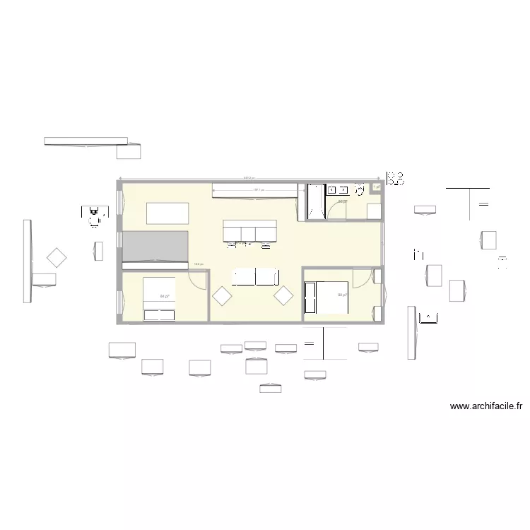 5093 Chambord Option 17 Flip v2. Plan de 