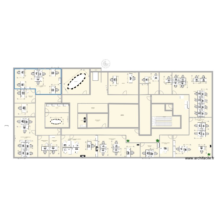 IMPLANTATION NANTERRE. Plan de 0 pièce et 0 m2