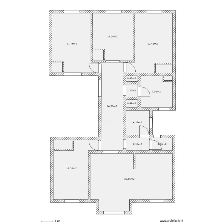 Chateauneuf 2. Plan de 0 pièce et 0 m2