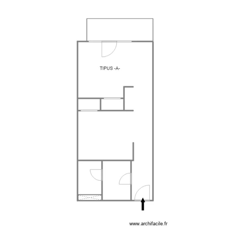 HOTEL CREST. Plan de 