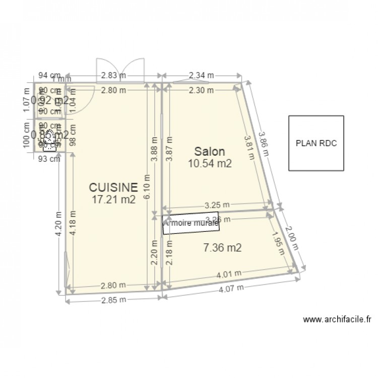 plan orcet. Plan de 0 pièce et 0 m2