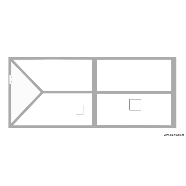 maison etage velux2. Plan de 