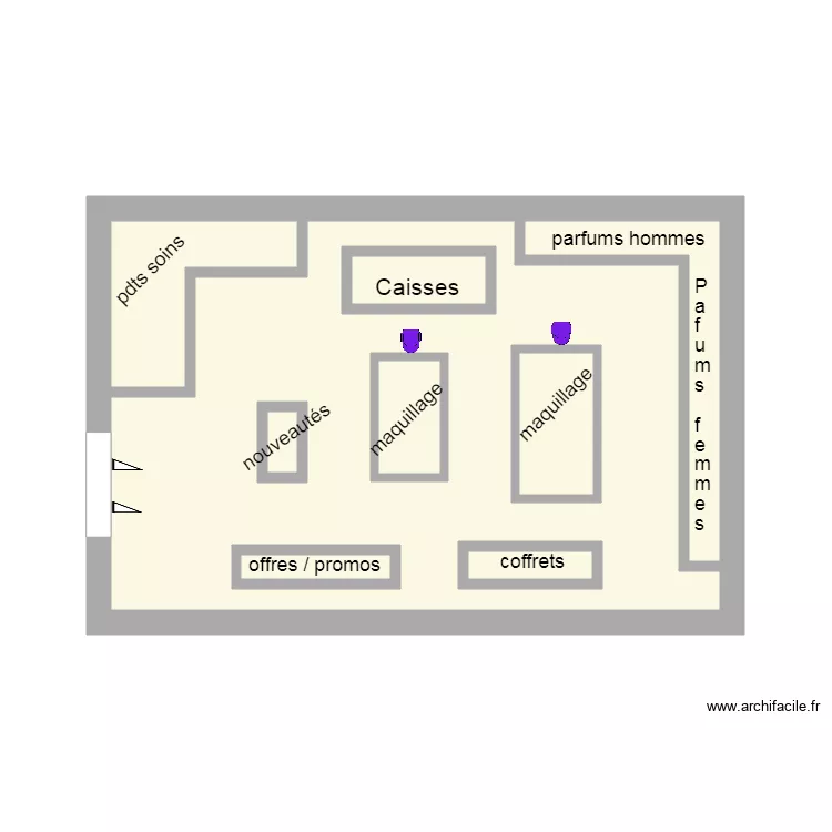 Marionnaud saint é. Plan de Marionnaud saint é. Plan de